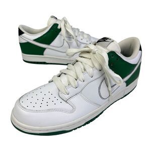 Nike Dunk Low Size 8.5 White Pine Green Sneakers Shoes 2008 311730-116